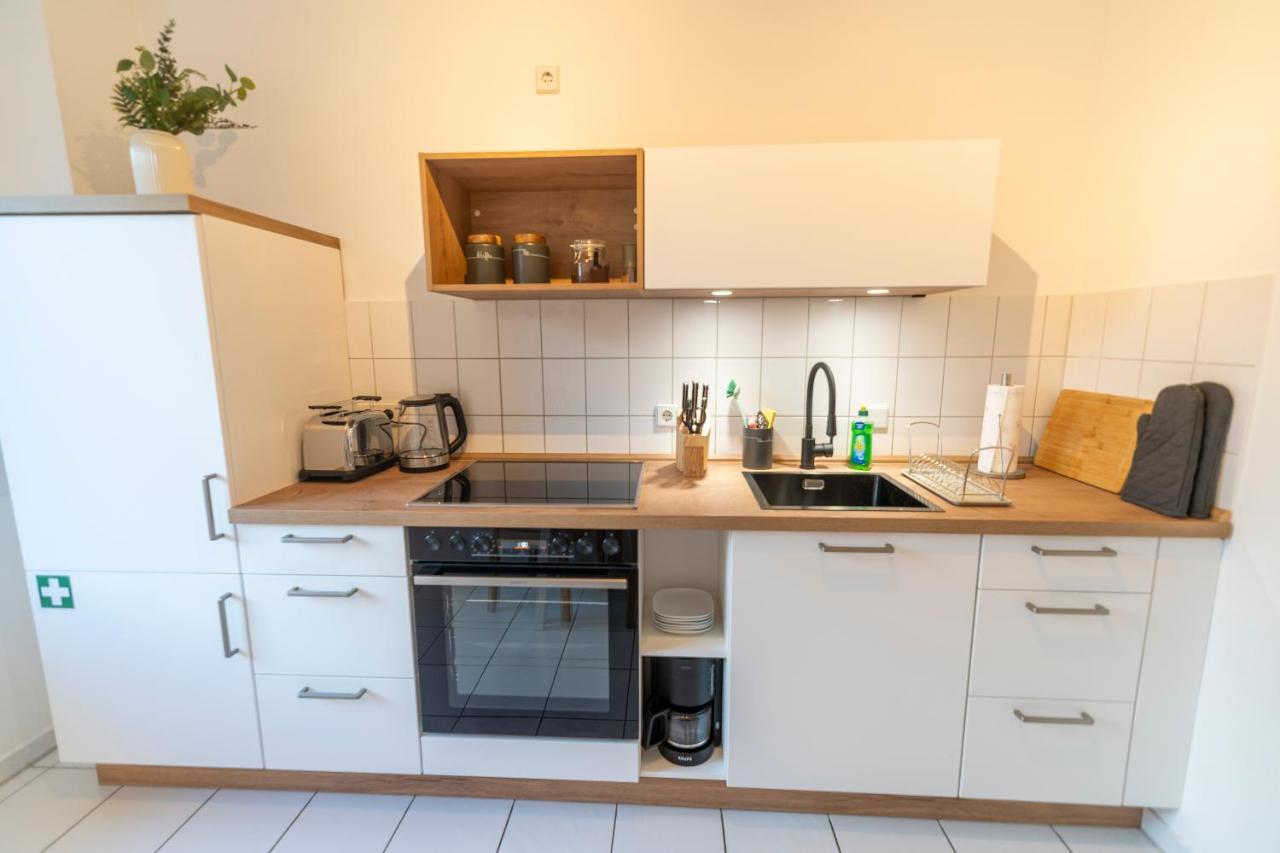 Rr - Unique Apartment 70Qm - Terrace - Washer Magdeburg Eksteriør bilde
